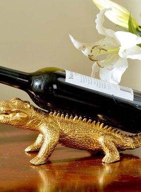 欧式全铜红酒架高档创意客厅餐厅隔断酒柜酒架办公室装饰摆件