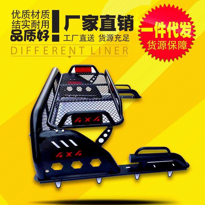 适用于福特ranger改装浪九revo皮卡车改装件带筐龙门架防护栏配件
