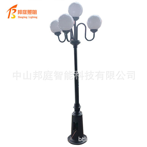 户外庭院灯防水小区路灯欧式花园别墅景观灯室外广场照明灯高杆灯