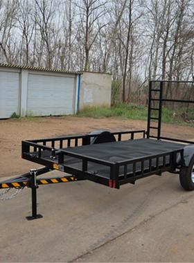 1吨汽车拖车ATV拖车UTV拖车网格拖车平板拖车汽车小拖车