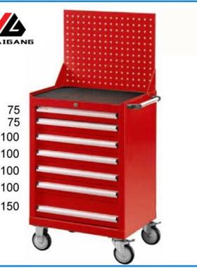 麦冈MG-187MA汽保汽修工具箱五金零件柜7抽移动式多功能工具车