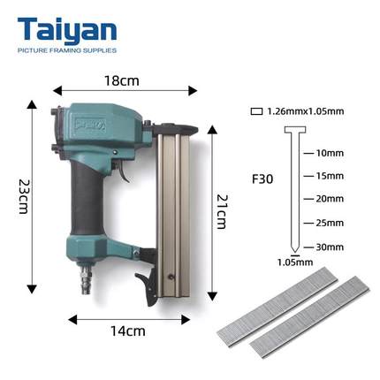 泰妍相框配件工气钉枪YLS气动枪打钉枪动排气动装修工具F30直