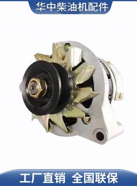 潍坊华丰发电机495系列配件4100/4102柴油机配套12V/24V发电机