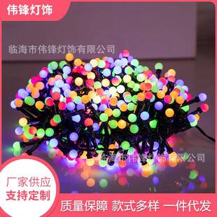 LED灯公路工程亮化灯串圣诞婚庆节日彩灯铜线窗帘装饰灯