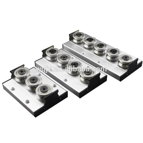 静音滚轮SGR35导轨+SGB35滑块内置双轴心直线导轨线性滑轨