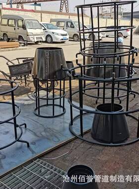 钢制喇叭管支架02S403-110吸水喇叭口蓄水池通气管标准规格