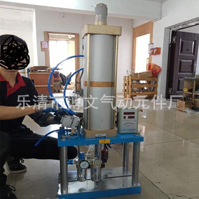 四柱气动压床1T气动压床压力可调SCJT100*100-50