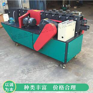 方管弯曲管材调直机小型卧式钢管矫直机建筑施工用脚手架校直机