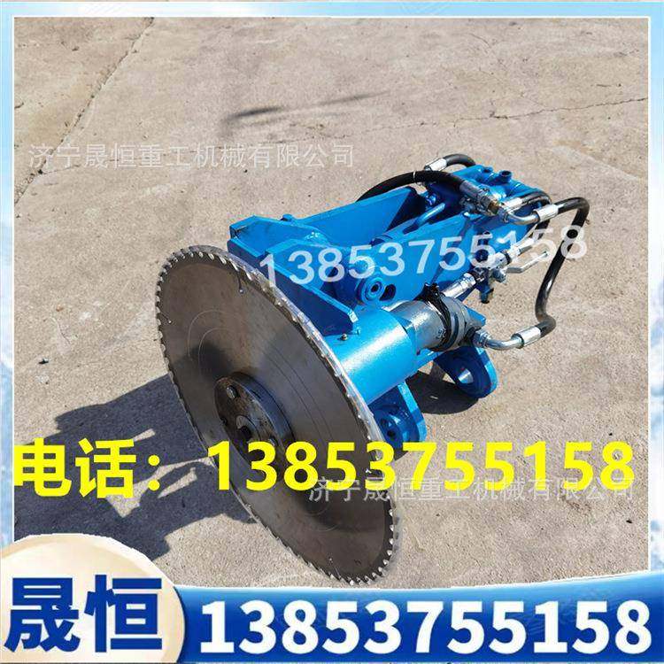 园林灌木锯挖机属具大型树木锯60-200挖机切木锯园林绿化修剪锯