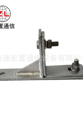 悬垂直角紧固件ADSS挂点耐张塔用紧固件扁铁固定夹具