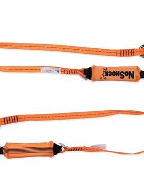 代尔塔504208单小钩减震带+O型钢钩高空作业户外攀爬防坠落安全绳