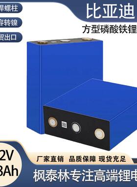 BYD比亚迪磷酸铁锂电芯3.2V308Ah。BYD储能户外lifepo4动力