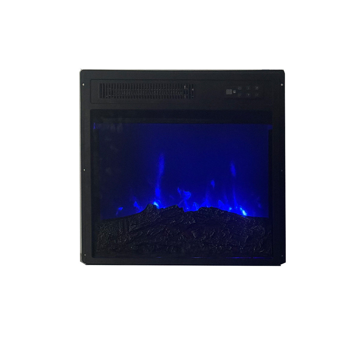 18寸水晶火焰装饰家用壁炉仿真木炭LED炉心嵌入式取暖电子壁炉芯