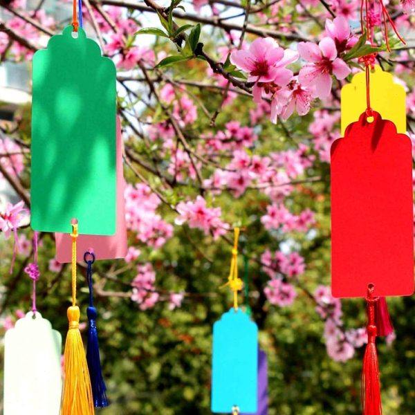 手工爱心许愿卡留言卡心愿卡流苏卡片祝福卡挂件创意圣诞树吊卡,节庆用品/礼品,贺卡/卡片,淘宝优惠券,粉丝福利购,淘宝优惠卷