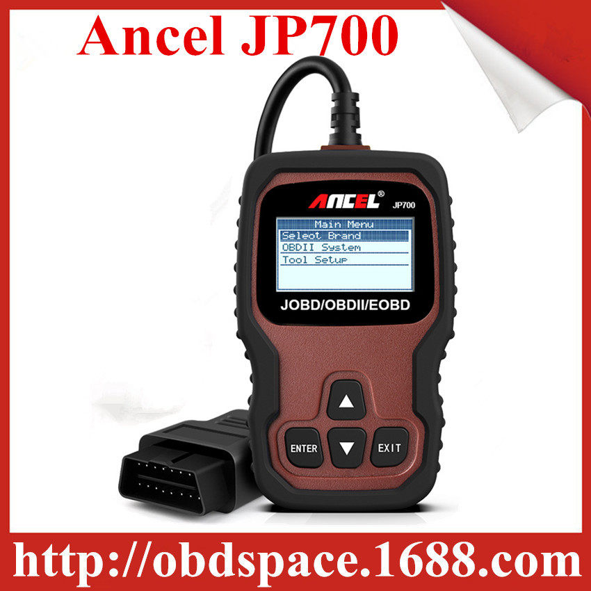 Ancel JP700 EOBD OBDII OBD JOBD Engine Code Reader Scanner