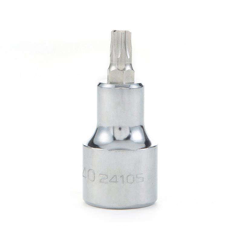 世达 12.5MM系列50MM长花形旋具套筒T20-60 24101-09 25101-09