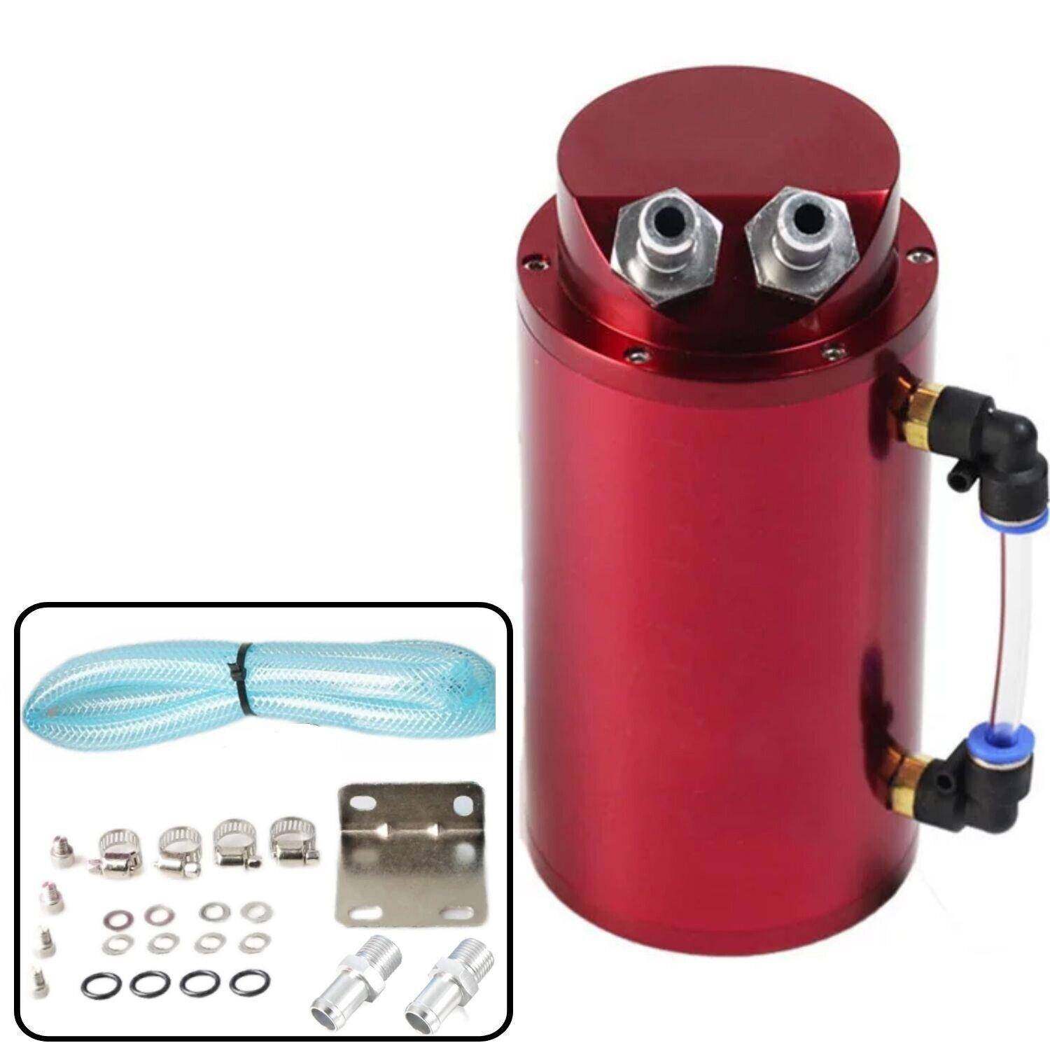 汽车改装热销0.5L铝制发动机机油集油箱油箱呼吸罐2端带软管红色,纺织面料/辅料/配套,纺织机械配件,淘宝优惠券,粉丝福利购,淘宝优惠卷