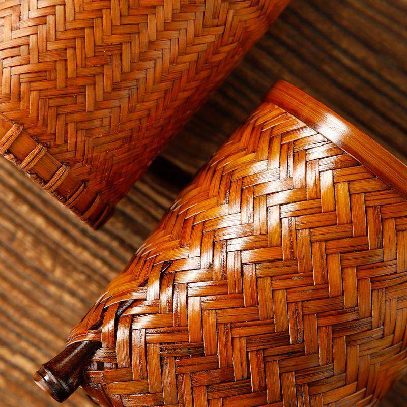 ZQ手工竹编六君子茶筒复古大漆收纳筒笔筒茶则茶针茶夹茶道零配,纺织面料/辅料/配套,纺织机械配件,淘宝优惠券,粉丝福利购,淘宝优惠卷