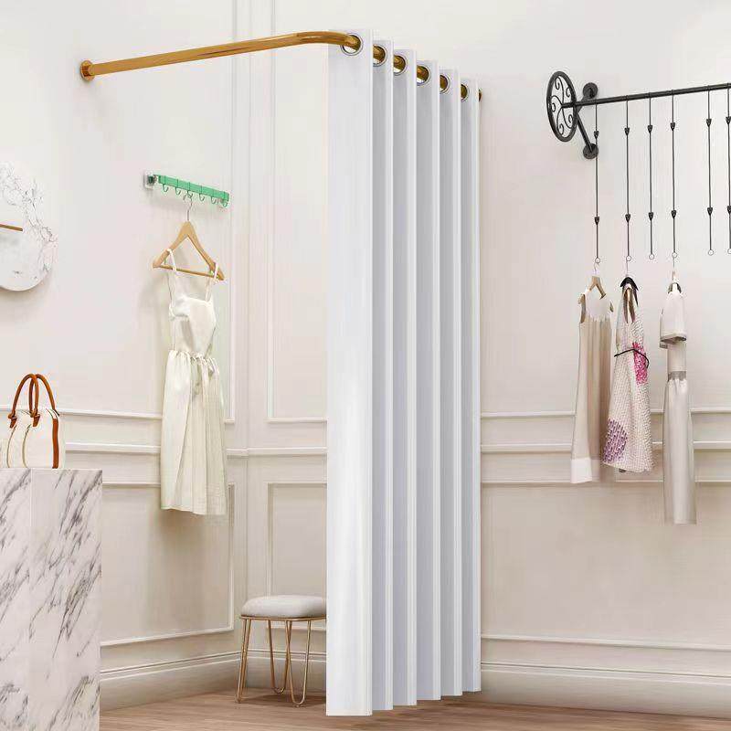 商场服装店L型试衣间门帘更衣间轨道移动更衣室衣杆展示架,机械设备,其他机械设备,淘宝优惠券,粉丝福利购,淘宝优惠卷