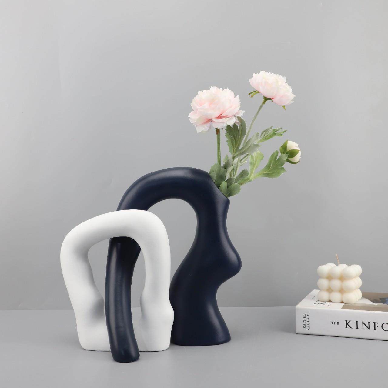 北欧创意树脂异形花瓶摆件客厅卧室餐厅玄关电视柜样板房家居饰品,纺织面料/辅料/配套,纺织机械配件,淘宝优惠券,粉丝福利购,淘宝优惠卷