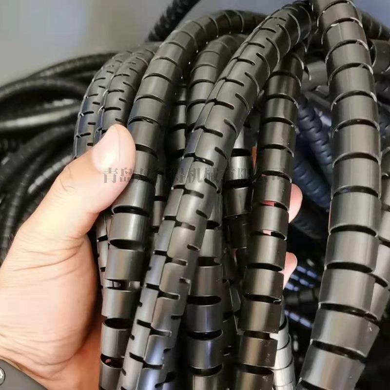 双利得电线整理管设备电线管整理收纳设备理线管集线拉链生产线