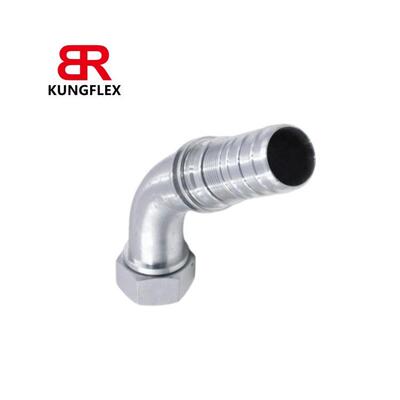 永华标准45° 英管内螺纹60° 外锥面 22643-W 扣压式软管接头