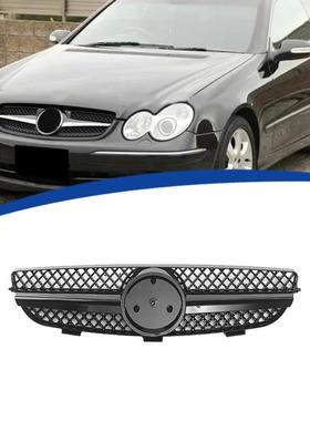 适用2003-2009款CLK W209 改装AMG款中网 进气格栅 面罩