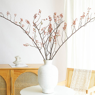 山归来天然植物干花花束客厅摆设侘寂风插花干树枝装饰摆件干枝