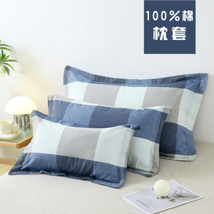 枕头套全棉纯棉儿童枕套30x50单个2024年新款 48cmx74cm枕芯内胆套