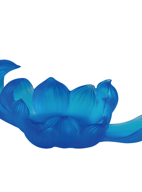 禅悦古法真琉璃莲花禅意多功能摆件灯台座佛像七色底座精美供香盘