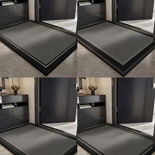 入户门地垫黑色轻奢高级感2025新款进门门口防滑耐脏入门地毯脚垫