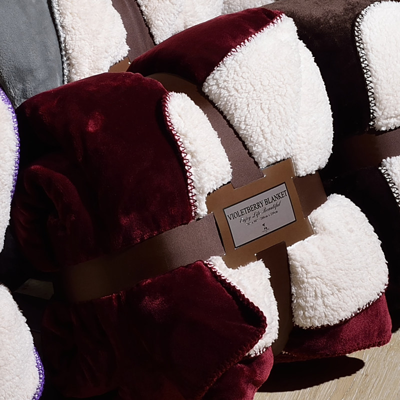 北欧羊羔绒毛毯盖毯加厚保暖被子冬季单双人床单沙发毯午睡小毯子,床上用品,休闲毯/毛毯/绒毯,淘宝优惠券,粉丝福利购,淘宝优惠卷