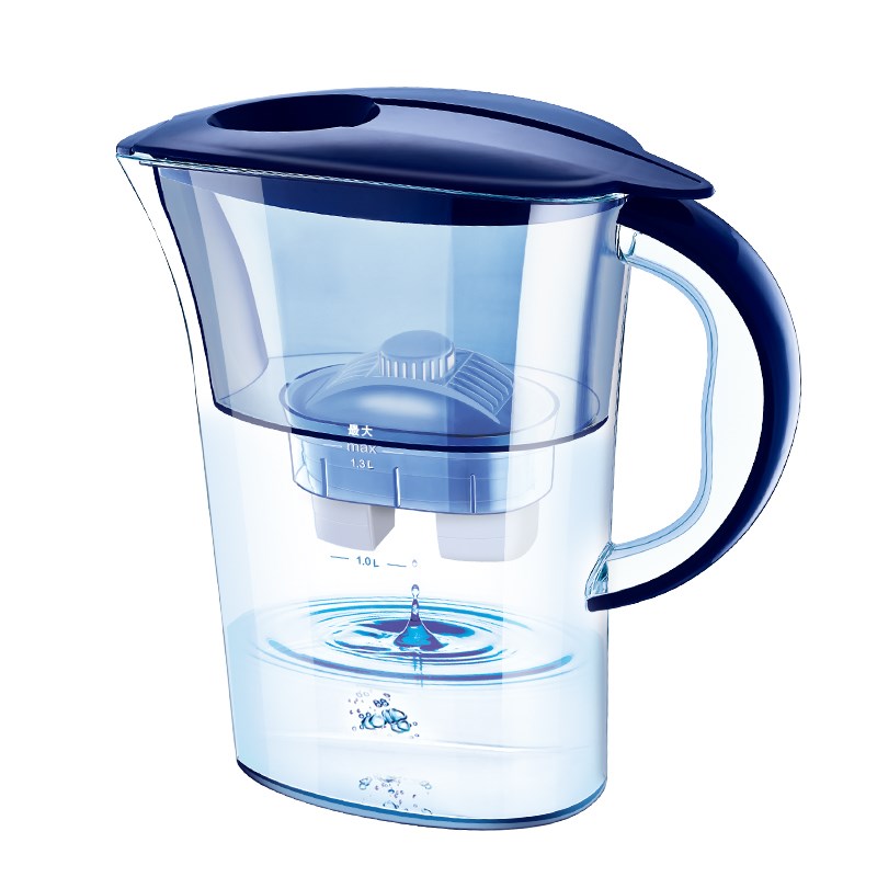 添丽净水壶家用直饮自来水过滤器除菌氯水垢滤芯活性炭便携净水器