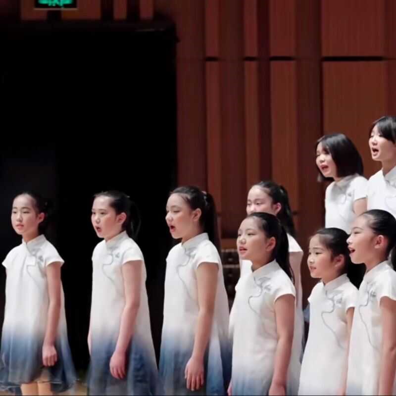 六一儿童节童声中小学生合唱团演出服男女童舞蹈诗歌朗诵表演服装