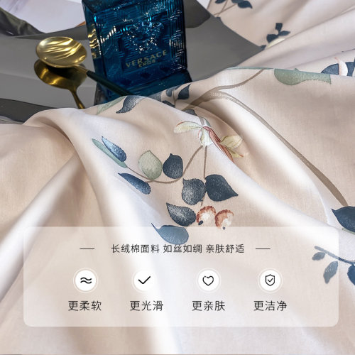 100S全棉加高床笠单件纯棉床罩180x200x220厚床垫35/40cm加大定制