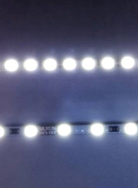 LED12V超窄超薄超细4mm高亮硬灯条广告灯箱柜台展柜窄版灯带条