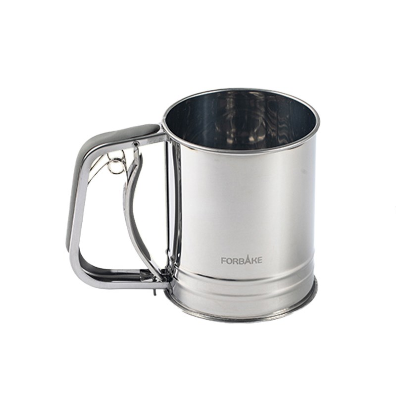 法焙客不锈钢网筛面粉筛手动糖粉筛家用烘焙工具半自动过滤网筛