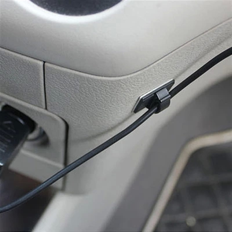 汽车整理卡扣改装集线固定座玻璃贴走线扣电源装饰排线固线夹