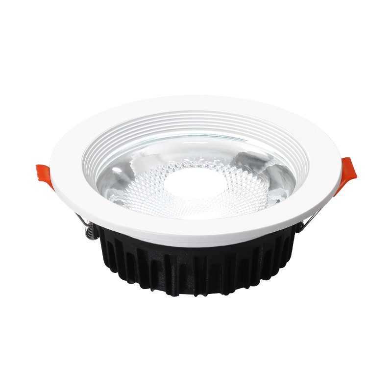 cob筒灯嵌入式led射灯超亮开孔12W服装3寸4寸6/8寸店铺商用天花灯