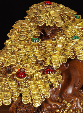 摇钱树摆件开业礼品招财发财金蟾书房办公室收银柜台前台装饰品摆