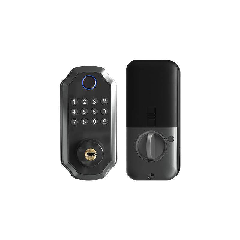 智能锁指纹APP键盘及钥匙输入自动锁定易于安装 | 家庭/公寓/酒店