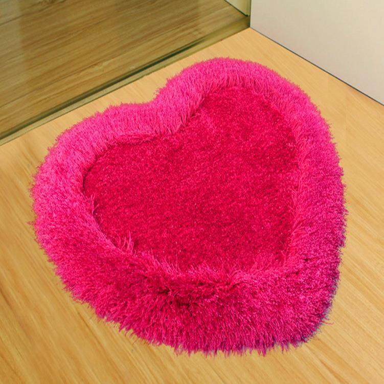 地毯地垫弹力丝材质桃心型地毯茶几客厅卧室转椅,纺织面料/辅料/配套,纺织机械配件,淘宝优惠券,粉丝福利购,淘宝优惠卷