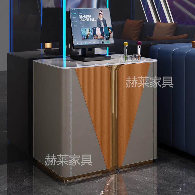 不锈钢ktv点歌机柜包厢点歌柜家用音响机功放设备贵足浴茶几