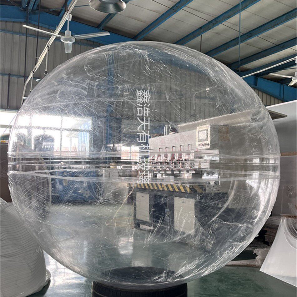 大型透明亚克力球塑料空心婚庆圣诞道具圆球橱窗装饰网红泡泡球