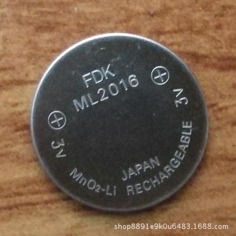 光动能电池ML2016纽扣电池2016扣式电子电池配件