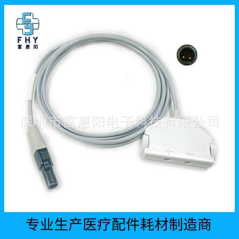 兼容美敦力5433A5433V体外临时起搏器连接线适用539253185348