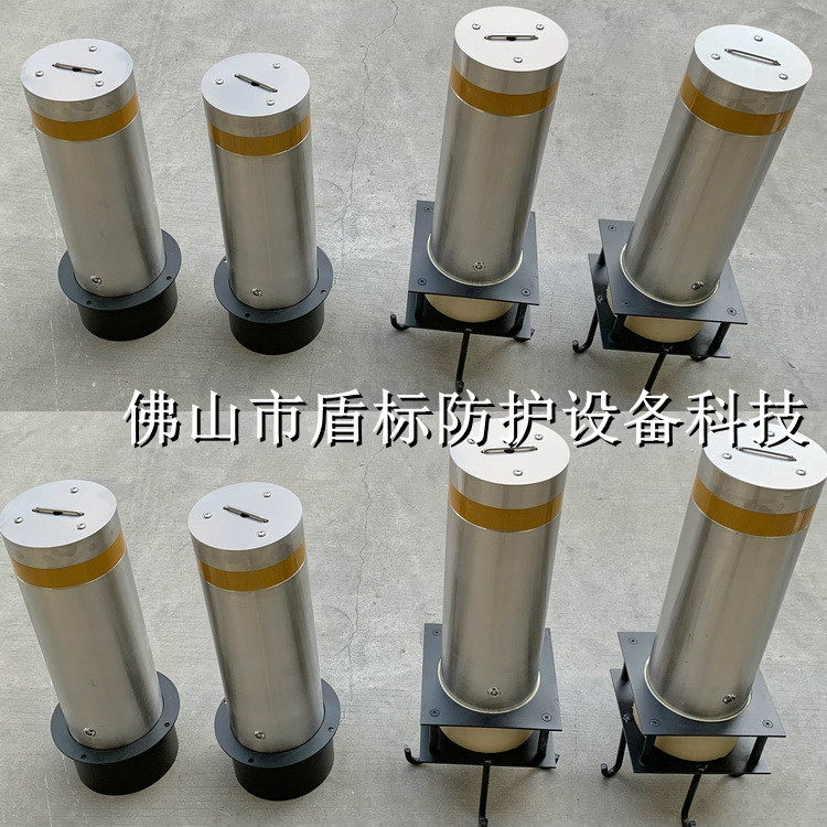 拆卸式可移动桩简约手动防撞柱地埋不锈钢手挪警示柱车档路障柱