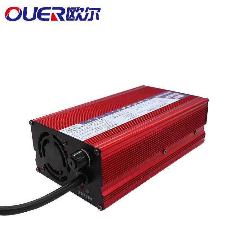 电动叉车扫地机器人智能铝壳充电器24V20A用于铅酸电池27.6V