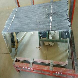 浴室银镜无铜镜玻璃隔断钢化玻璃青岛本地安装 青岛本地制作镜柜