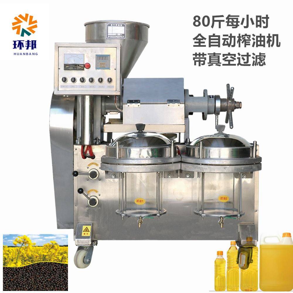 真空组合榨油机大中小型榨油机花生油葵榨油机商用榨油机